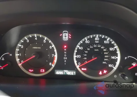 2009 Honda Accord 2.4 Ex-L из США, поврежденный, VIN 1HGCP26809A055249